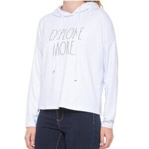 Rae Dunn NWT Explore More Pullover Top Women's Size L